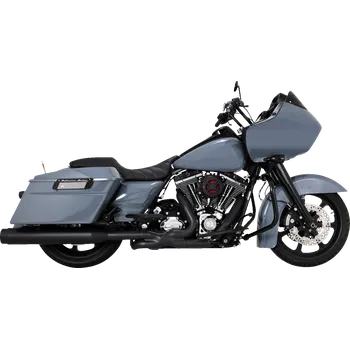 Výfuk pro motocykl Výfuk VANCE & HINES POWER DUALS pro HARLEY DAVIDSON TOURING rok 2009-2016 viz popis, barva černá