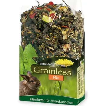 Krmivo pro hlodavce JR Farm Grainless Mix zakrslý králíček 2,5 kg