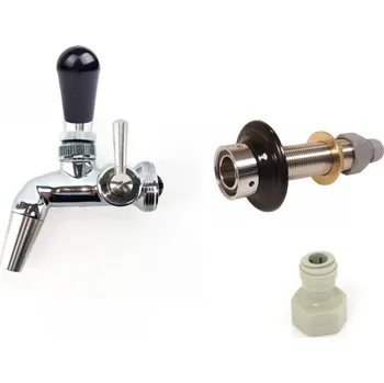 Vodovodní kohout Nukatap Kompletní výčepní kohout NUKATAP s kompenzátorem a šroubením 100mm