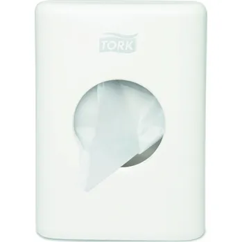 Zásobník na papírové ručníky TORK SCA TORK 566000 - For Lady dávkovač sáčků na dámskou hygienu bílý