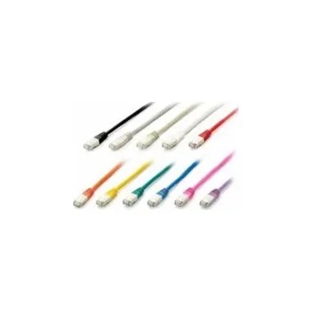 Síťový kabel Equip Patchcord Cat6a, S/FTP, 10m, černý (605696)