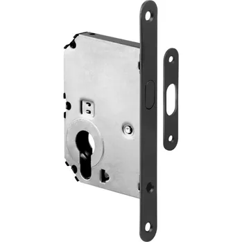 Stavebniny AC-T Servis ACT zadlabací zámek na posuvné dveře-černý lak (FAB)