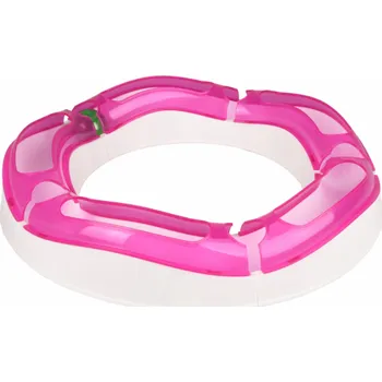 Hračka pro kočku Flamingo Moggy Interaktivní hračka pro kočky Růžová/bílá