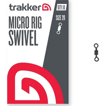 Trakker Obratlík Micro Rig Swivel vel. 20, 10ks