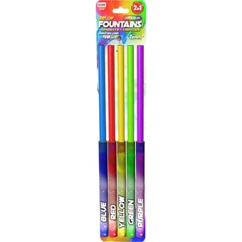 Zábavní pyrotechnika Barevná pochodeň mix 5 ks