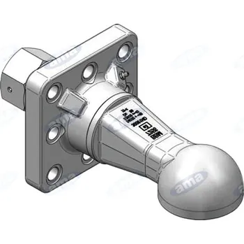 Tažné zařízení A.M.A. S.P.A. Tažné oko s přírubou a kulovou spojkou 80 mm
