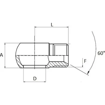 Příslušenství k čerpadlu A.M.A. S.P.A. Kruhové hrdlo se závitem 3/8"/ 3/8"