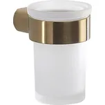 PIRENEI sklenka, mléčné sklo, zlato mat PI1088