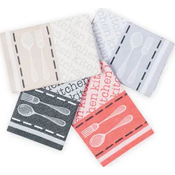 Utěrka SCANquilt utěrka DESIGN kitchen šedá 50 x 70 cm