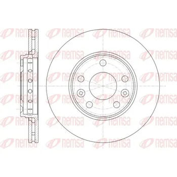 Brzdový kotouč Brzdový kotouč REMSA 61346.10