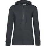 B&C Dámská mikina na zip WW36B Asphalt L