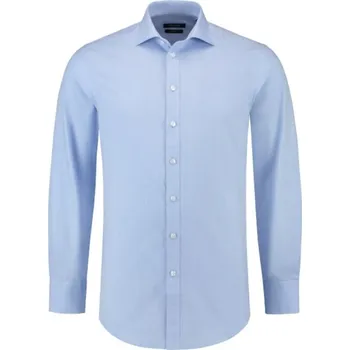 Pánská košile TRICORP Košile Fitted Stretch Shirt T23, dlouhý rukáv, pánská MAL-T23TC44 Modrá 44