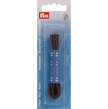 PRYM Kulaté tkaničky 3 mm, 45 cm, hnědé