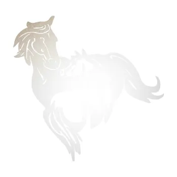 Samolepící dekorace SAMOLEPKA Koníci 007 levá klisna s hříbětem (82 - odrazková reflexní bílá) NA AUTO, NÁLEPKA, FÓLIE, POLEP, TUNING, VLASTNÍ TEXT, TISK, AUTOSAMOLEPKY.cz, POLEPY, OBRÁZEK, LOGO, SAMOLEPKY