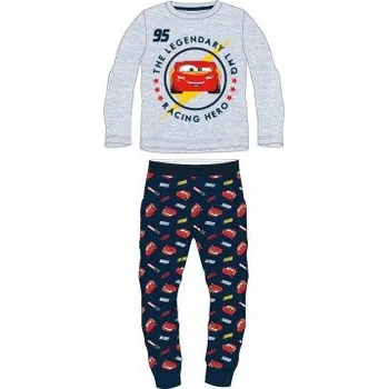 Chlapecké pyžamo E plus M - Chlapecké pyžamo s dlouhým rukávem Auta - Cars - šedé 98