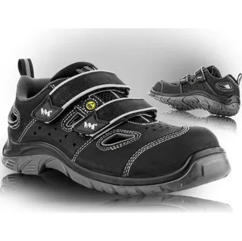Pracovní obuv VM LYON S1 ESD SRC obuv sandál - černá - 45