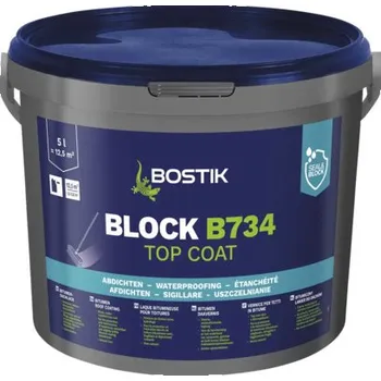 Příslušenství ke karavanu Bitumenová střešní barva Bostik B734 5l