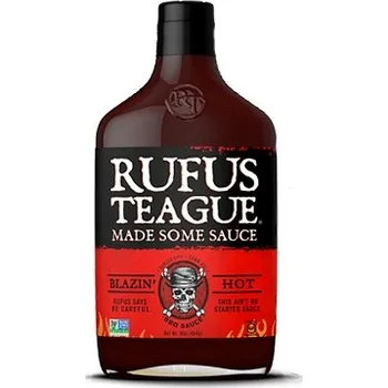 Rufus Teague BBQ omáčka Blazin´ Hot, 454 g