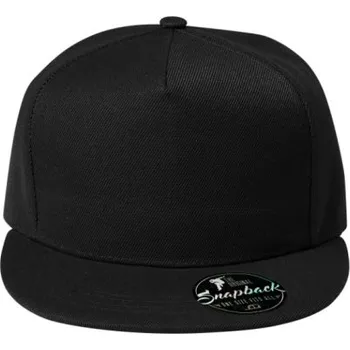Kšiltovka MALFINI Čepice Rap 5P 301, unisex MAL-3010100 Černá UNI
