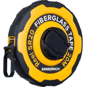 metr Svinovací metr Ermenrich Reel SR20 Žlutá