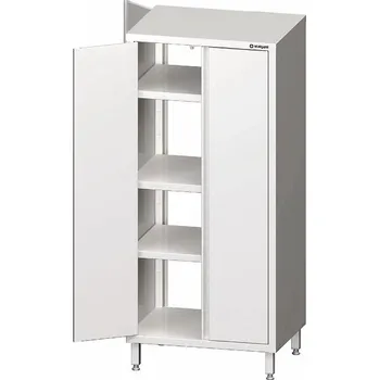 Zahradní skříň Průchozí skříň křídlové dveře 700x700x1800 mm | STALGAST, 981547070