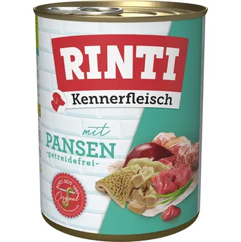 Krmivo pro psa Rinti Kennerfleisch s dršťkami 24x800g