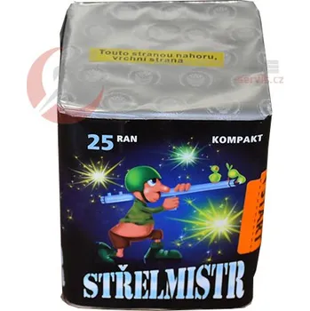 Zábavní pyrotechnika Střelmistr 25 Ran