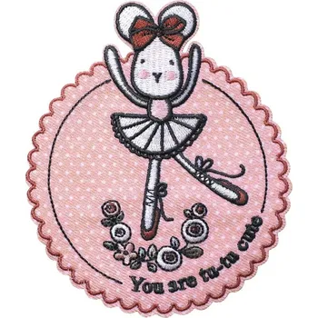 Nášivka PRYM Nášivka tutu, samolepicí/nažehlovací, růžová