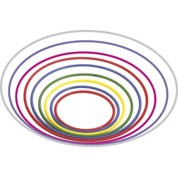 Gymnastický míč Köck sport Gymnastická obruč 80 cm Barva: Bílá