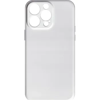 Pouzdro na mobilní telefon CVK Kryt bílý na iPhone 15 Pro Max