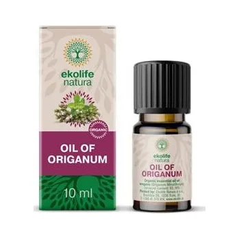 Rostlinný olej EKOLIFE NATURA Oil of Origanum 10 ml (Esenciální olej z Oregána)