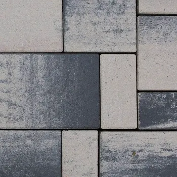 Obklad Zámková dl. CITYTOP elegant kombi bíločerná 8cm (8,64m2/pal)