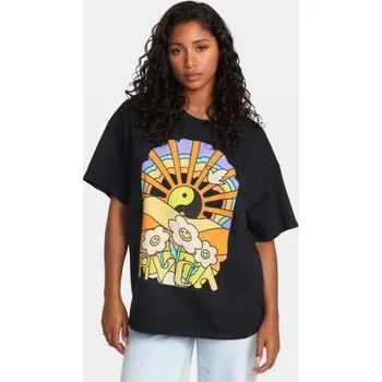 Dámské tričko TRIKO RVCA SOMEDAY S/S WMS - černá - L + při osobním odběru 579 Kč