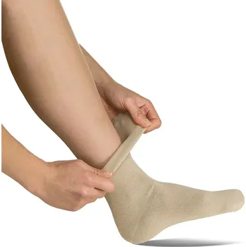 Pánské ponožky DOPLŇKOVÉ ZBOŽÍ "Zdravotní ponožky Sensitiv" béžová L