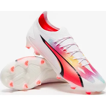 Fotbal Kopačky Puma Ultra Ultimate FG/AG bílá