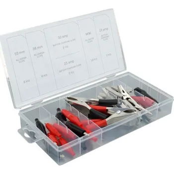 Startovací kabel Kleště KROKOSVORKY, sada 28 ks, Carmotion