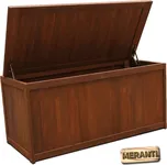 Zahradní úložný box - VICTORIA, tropické dřevo Meranti