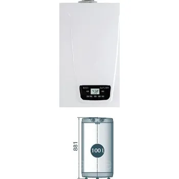 Kotel Sestava BAXI Duo-Tec Compact E 1.24 včetně zásobníku 100l SES0541E + 3 roky záruka