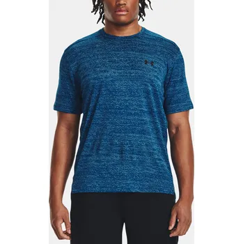Pánské tričko Pánské funkční tričko Under Armour UA Tech Vent Jacquard SS-BLU - modré Velikost: L