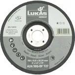 Kotouč brusný LUKAS, 150 x 6,0mm, 22,2mm, ocel