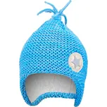 Little Angel Čepice pletená na uši Outlast ® - modrá Velikost čepic: 2 | 39-41 cm