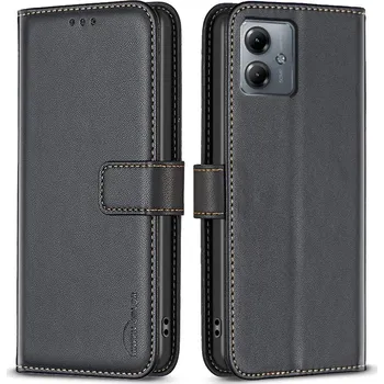 Pouzdro na mobilní telefon Pouzdro TVC WalletCase pro Motorola Moto G14 Barva: Černá