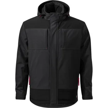 Pracovní oblečení RIMECK Bunda Vertex W55, softshellová, zimní, pánská MAL-W559417 2XL Šedá ebony