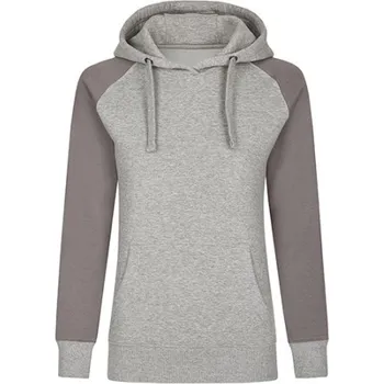 Dámská mikina Miners mate Dámská mikina MY620 Heather Grey-Grey Solid XXL