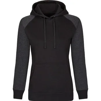 Dámská mikina Miners mate Dámská mikina MY620 Black-Heather Black L