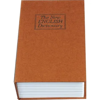 Trezor Trezor, pokladnička, kniha slovník 265x200x65mm zlatý (KX10 zlatý)