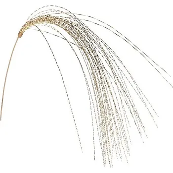 umělá květina LAALU Vánoční dekorace - květina, zlatá, 91 cm