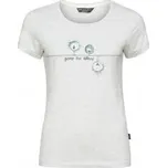 Chillaz Saile Same But Different light grey melange 36; Šedá triko + DÁREK DLE VÝBĚRU!