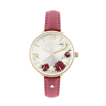 JVD Dámské hodinky květy