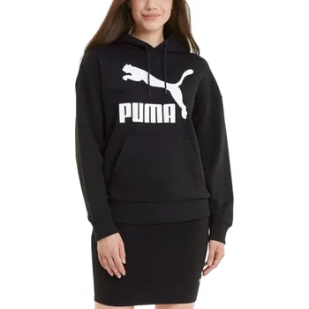 Dámská mikina Mikina s kapucí Puma Classics Logo Hoodie 53007401 Velikost S